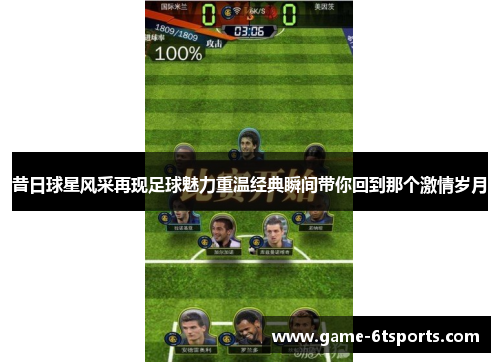昔日球星风采再现足球魅力重温经典瞬间带你回到那个激情岁月